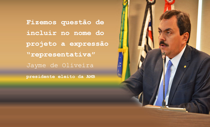Jayme de Oliveira é eleito presidente da AMB; 81,80 % dos magistrados do Paraná votaram no candidato vencedor